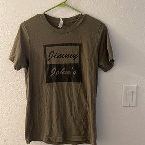 Olive Green Jimmy Johns Work Shirt